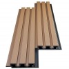 WPC PANEL 2ης ΓΕΝΙΑΣ ΜΕ 3D ΠΗΧΑΚΙΑ 25/147.5mm OAK 5580 NewPlan