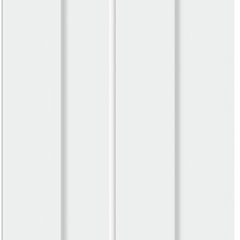 PS PANEL  ΜΕ 3D ΠΗΧΑΚΙΑ 01 RESIDENCE 21/122 mm WHITE NewPlan