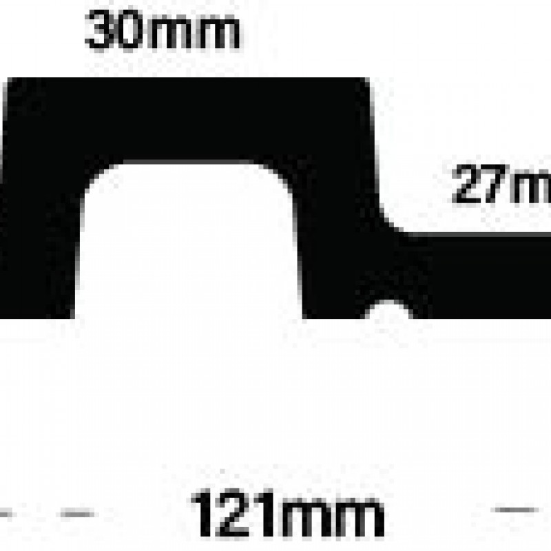 PS PANEL  ΜΕ 3D ΠΗΧΑΚΙΑ 10 RESIDENCE 21/122 mm BLACK NewPlan