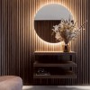 PS PANEL ΜΕ 3D ΠΗΧΑΚΙΑ 54 PIANO 12/122/2900mm WALNUT/DARK BROWN NewPlan