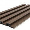 PS PANEL  ΜΕ 3D ΠΗΧΑΚΙΑ 08 RESIDENCE 21/122 mm DARK BROWN OAK NewPlan