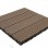DECK-WPC ΠΛΑΚΑΚΙ ΔΑΠΕΔΟΥ 12mm 30Χ30 D.BROWN 110 NewPlan (7-12-PLTILE-110)