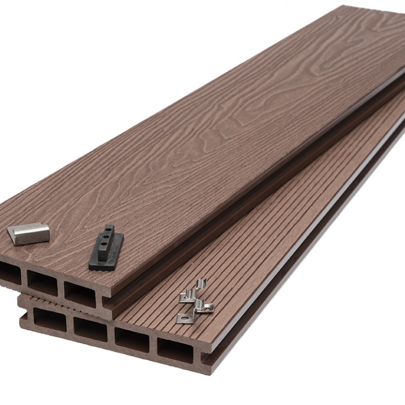 DECK-WPC ΔΑΠΕΔΟΥ ΝΕΑΣ ΓΕΝΙΑΣ 25/146mm L.BROWN 8040 NewPlan