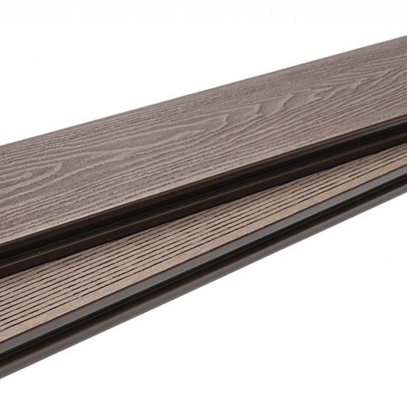 DECK-WPC ΔΑΠΕΔΟΥ ΝΕΑΣ ΓΕΝΙΑΣ 25/146mm D.BROWN 80110 NewPlan