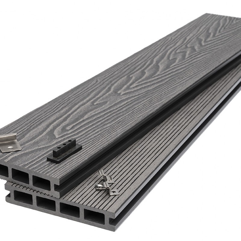 DECK-WPC ΔΑΠΕΔΟΥ ΝΕΑΣ ΓΕΝΙΑΣ 25/146mm L.GREY 80180 NewPlan