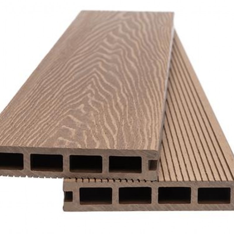 DECK-WPC ΔΑΠΕΔΟΥ ΝΕΑΣ ΓΕΝΙΑΣ 25/146mm TEAK 80155 NewPlan