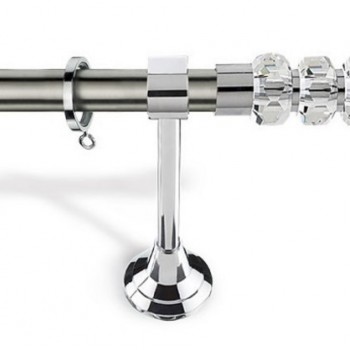 ΚΟΥΤΙΝΟΒΕΡΓΑ ΝΙΚΕΛ ΜΑΤ VIOBRASS 6030 Φ20mm 160cm